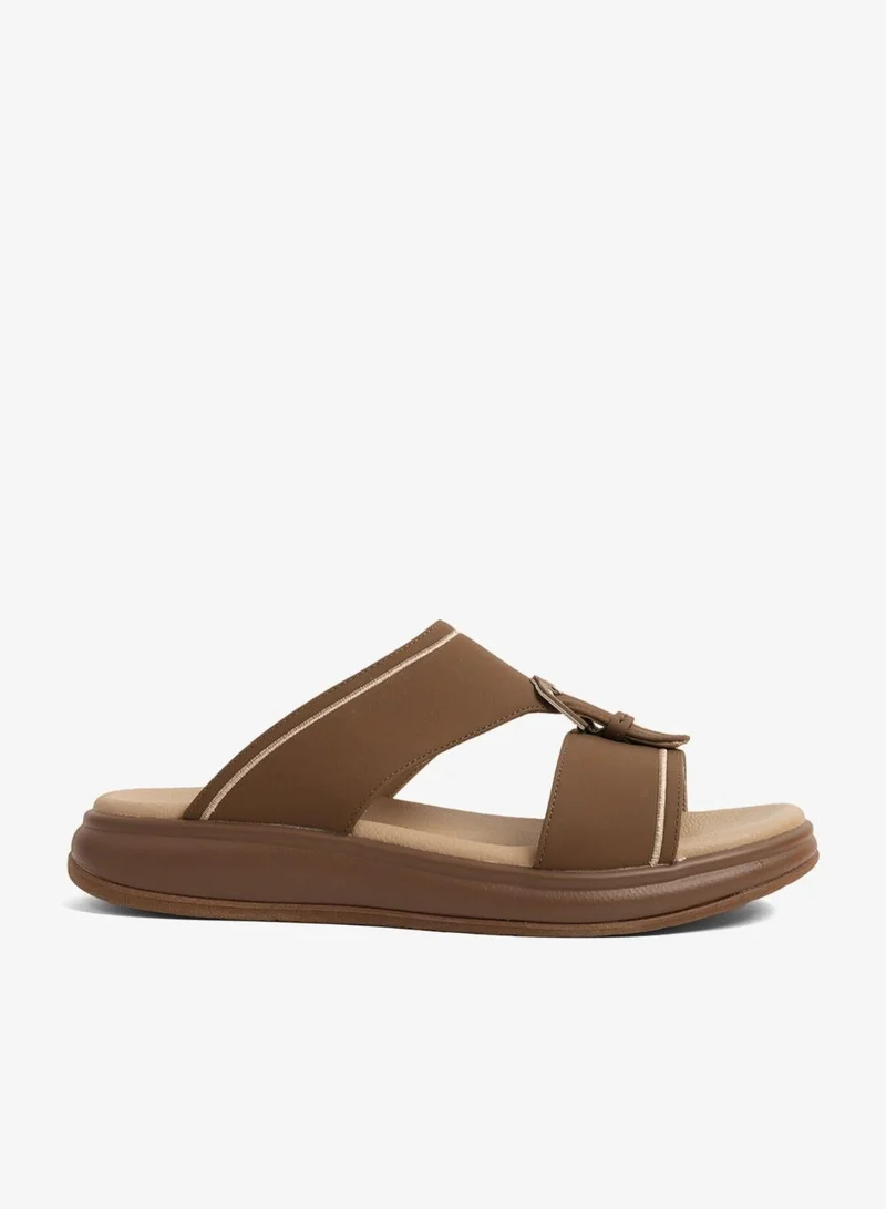 كومفورت بلس صنادل رجالي مريحة بلس أدابت بني